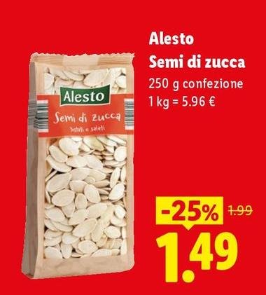 Alesto - Semi Di Zucca