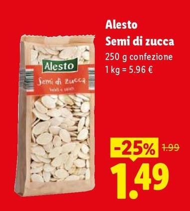 Alesto - Semi Di Zucca