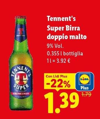 Tennent's - Super Birra Doppio Malto