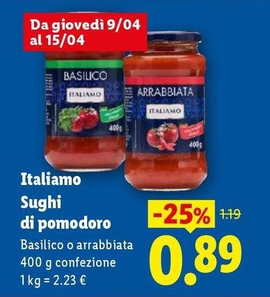 Italiamo - Sughi Di Pomodoro