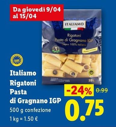 Italiamo - Rigatoni Pasta Di Gragnano IGP