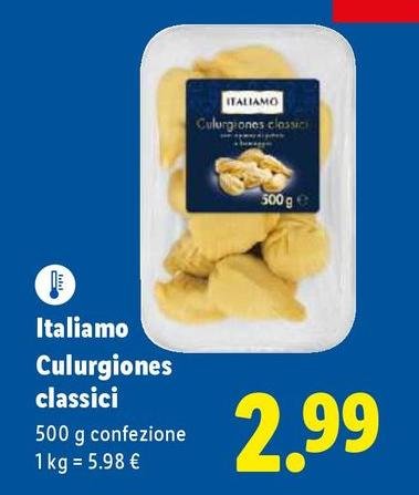 Italiamo - Culurgiones Classici