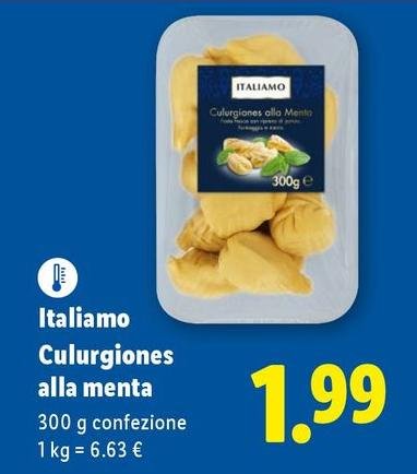 Italiamo - Culurgiones Alla Menta