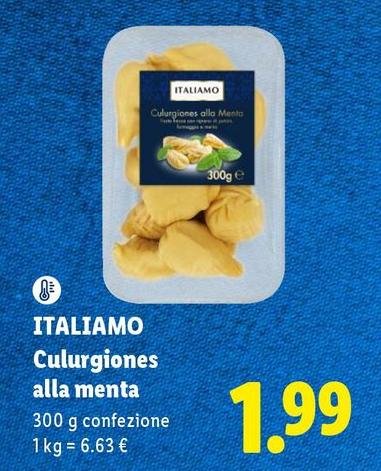 Italiamo - Culurgiones Alla Menta