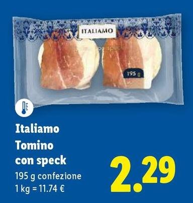 Italiamo -  Tomino Con Speck