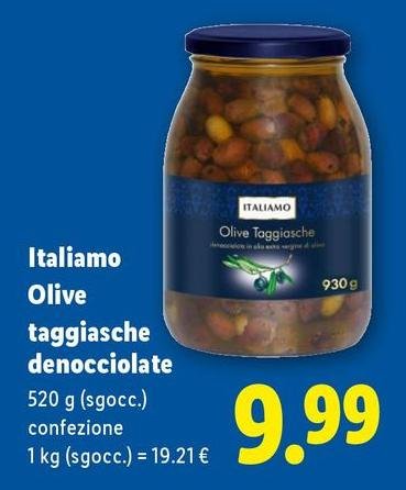 Italiamo - Olive Taggiasche Denocciolate