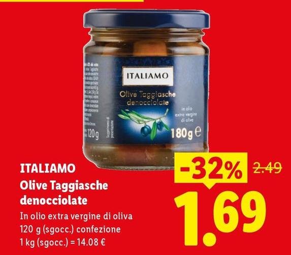 Italiamo - Olive Taggiasche Denocciolate