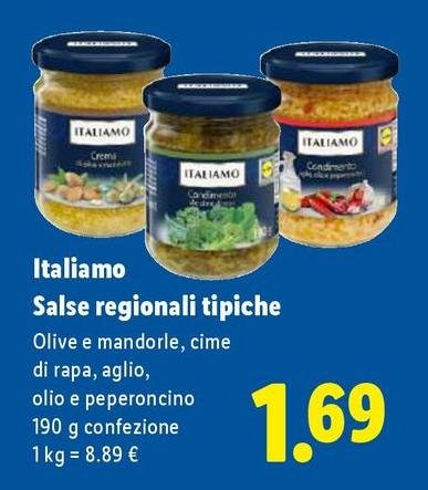 Italiamo - Salse Regionali Tipiche