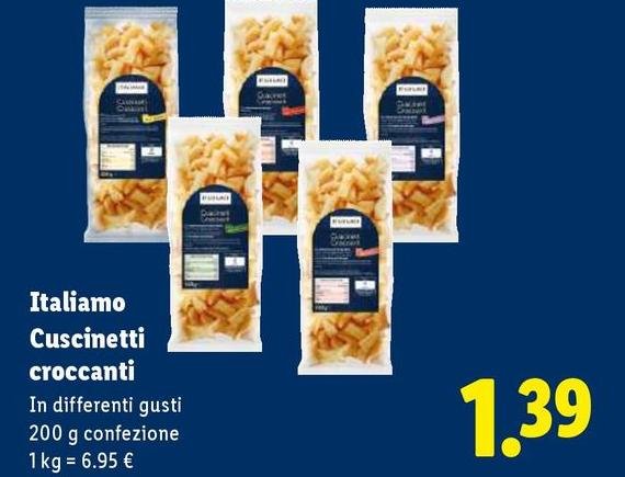 Italiamo -  Cuscinetti Croccanti