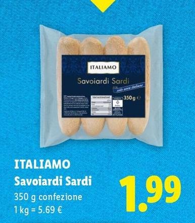 Italiamo - Savoiardi Sardi