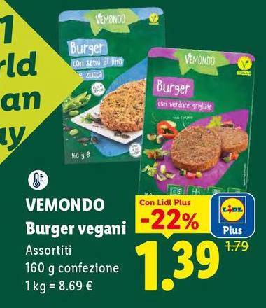Vemondo - Burger Vegani