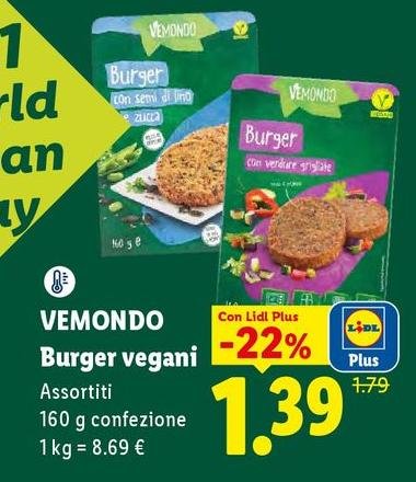 Vemondo - Burger Vegani