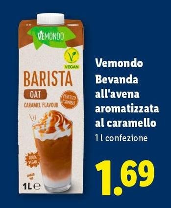 Vemondo - Bevanda All'Avena Aromatizzata Al Caramello