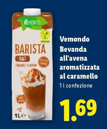 Vemondo - Bevanda All'Avena Aromatizzata Al Caramello
