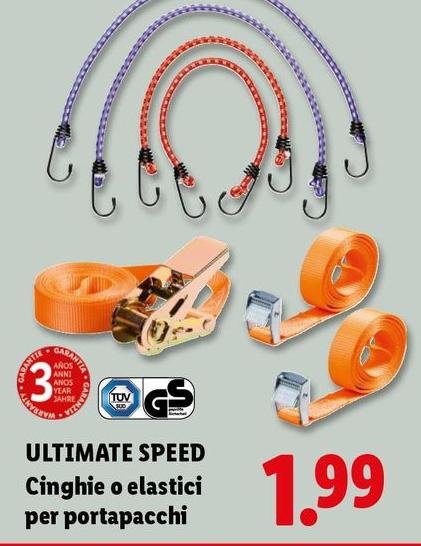 Ultimate Speed - Cinghie O Elastici Per Portapacchi
