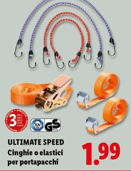 Ultimate Speed - Cinghie O Elastici Per Portapacchi