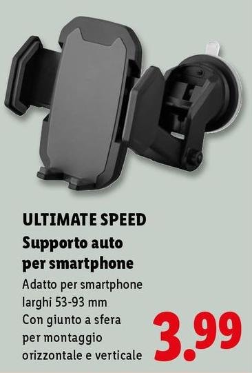 Ultimate Speed - Supporto Auto Per Smartphone