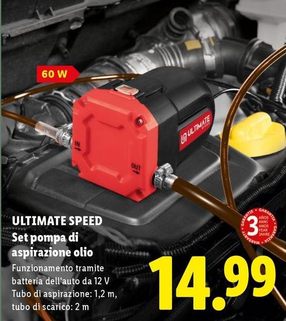 Ultimate Speed - Set Pompa Di Aspirazione Olio
