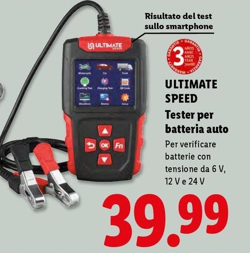 Ultimate Speed - Tester Per Batteria Auto