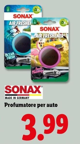 Sonax - Profumatore Per Auto