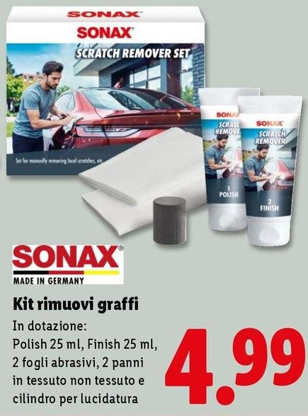 Sonax - Kit Rimuovi Graffi