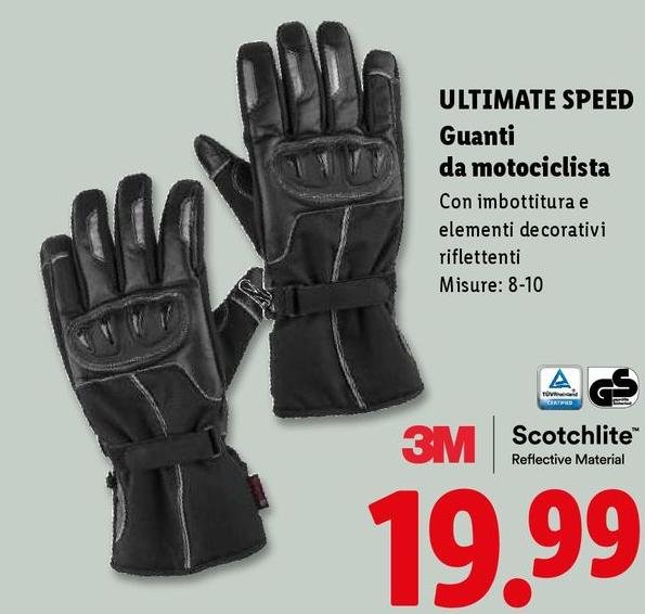 Ultimate Speed - Guanti Da Motociclista