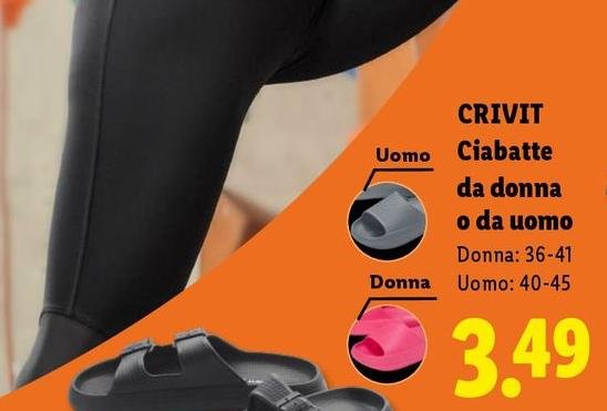 Crivit - Uomo Ciabatte Da Donna O Da Uomo
