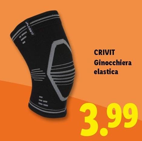 Crivit - Ginocchiera Elastica