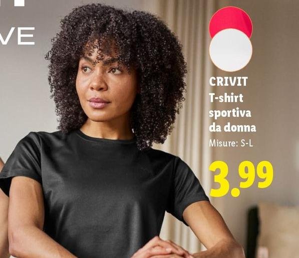 Crivit - T-Shirt Sportiva Da Donna