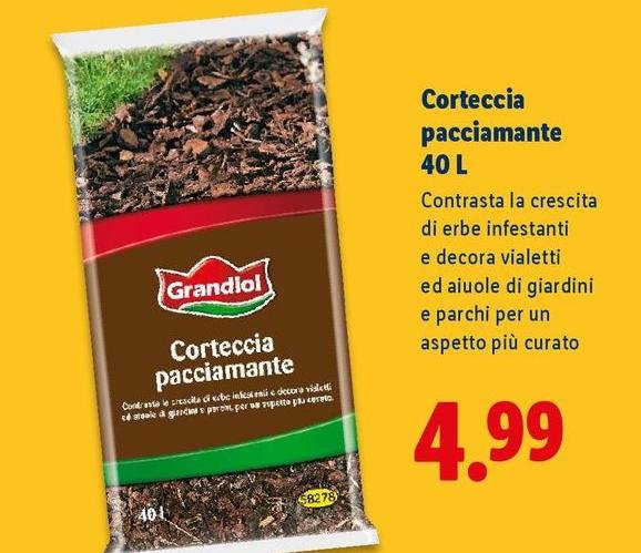 Grandiol - Corteccia Pacciamante 40 L