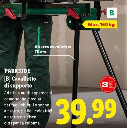 Parkside - Cavalletto Di Supporto