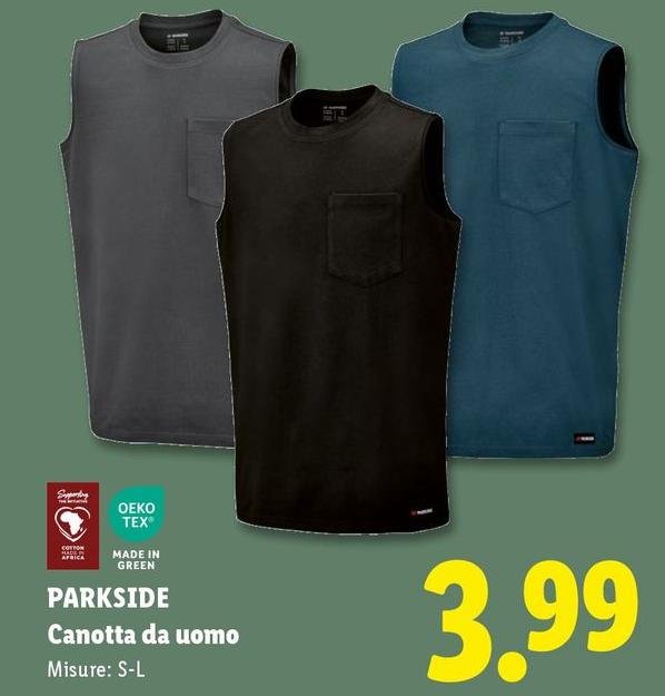 Parkside - Canotta Da Uomo