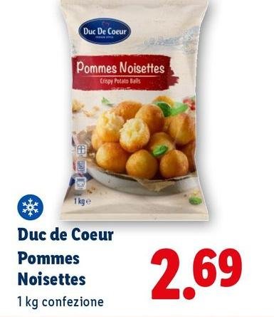 Duc De Coeur - Pommes Noisettes