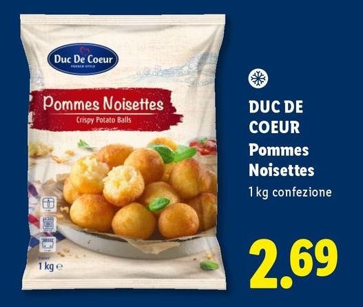 Duc De Coeur - Pommes Noisettes