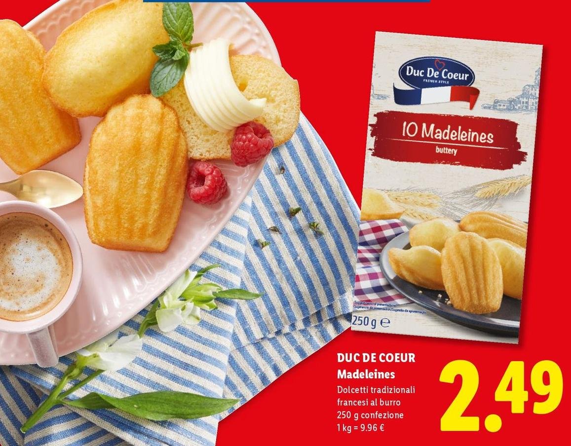Duc De Coeur - Madeleines