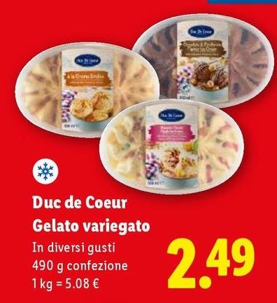 Duc De Coeur - Gelato Variegato