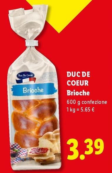 Duc De Coeur - Brioche