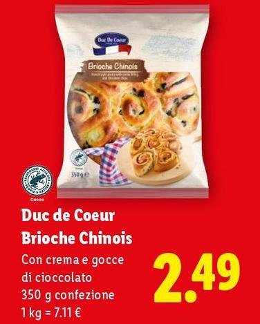 Duc De Coeur - Brioche Chinois