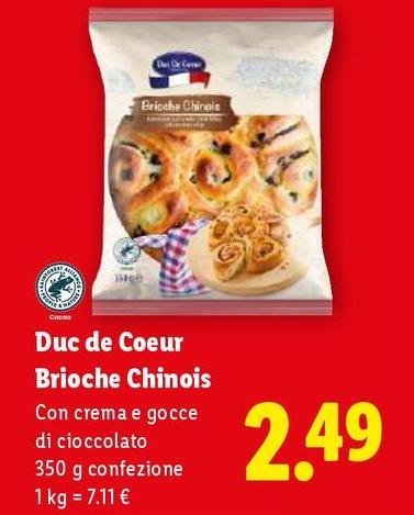 Duc De Coeur - Brioche Chinois
