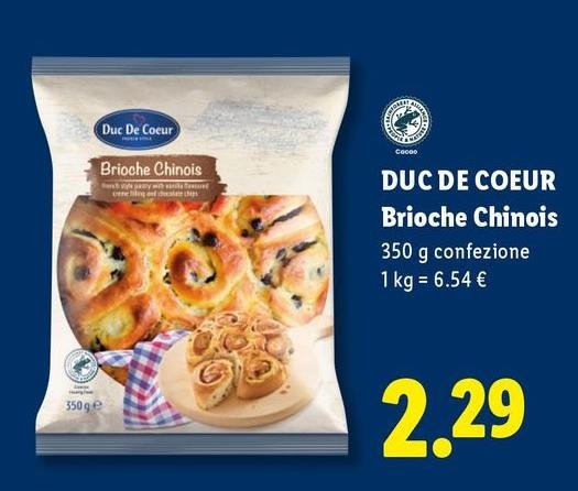 Duc De Coeur - Brioche Chinois
