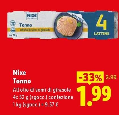 Nixe - Tonno