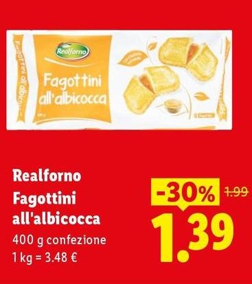 Realforno - Fagottini All'Albicocca