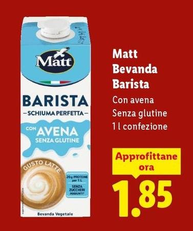 Matt - Bevanda Barista