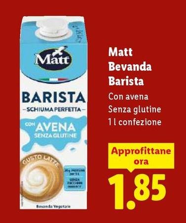 Matt - Bevanda Barista