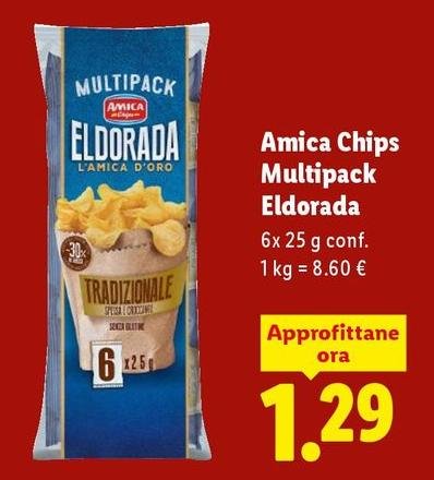Amica Chips -  Multipack Eldorada