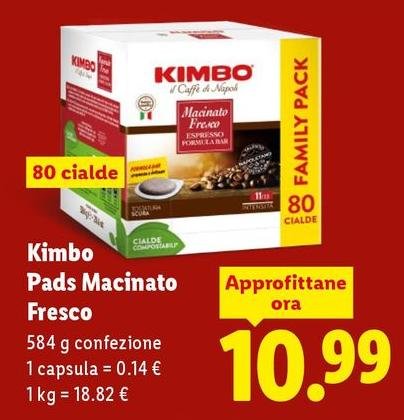 Kimbo - Pads Macinato Fresco