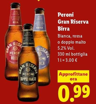 Peroni - Gran Riserva Birra