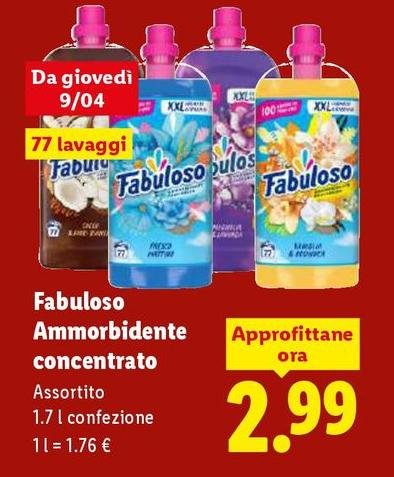 Fabuloso - Ammorbidente Concentrato