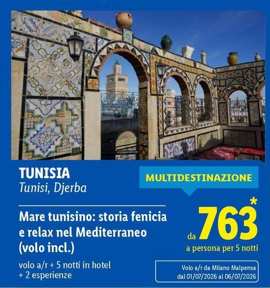Mare Tunisino: Storia Fenicia E Relax Nel Mediterraneo (volo Incl.)