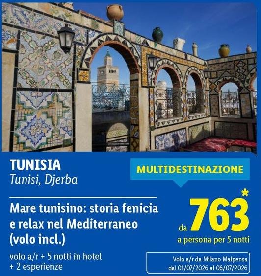 Mare Tunisino: Storia Fenicia E Relax Nel Mediterraneo (volo Incl.)